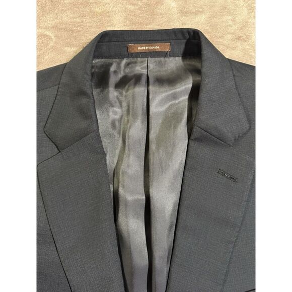 Peter Millar Mens 2‎ Button Blazer Jacket Wool Long Sleeve Size 44 - Picture 4 of 11
